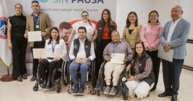 SINPA celebra la primera graduación de pacientes con lesión medular