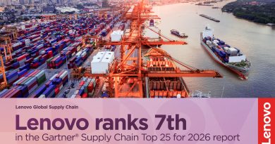 Lenovo es reconocida en el Top 25 de la Cadena de Suministro de Gartner® para 2026